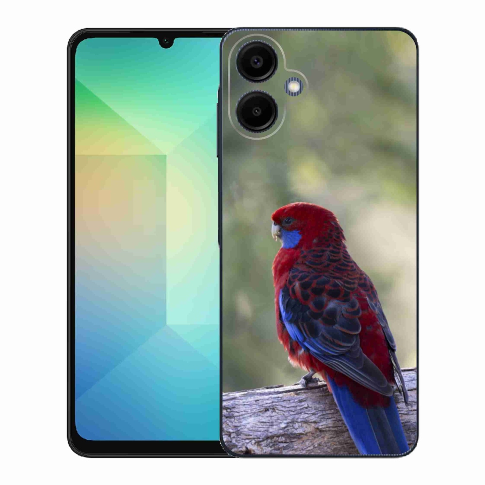 Gelový kryt mmCase na Samsung Galaxy A06 - papoušek rosela