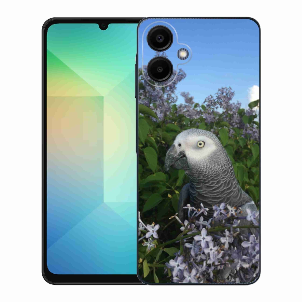 Gelový kryt mmCase na Samsung Galaxy A06 - papoušek žako