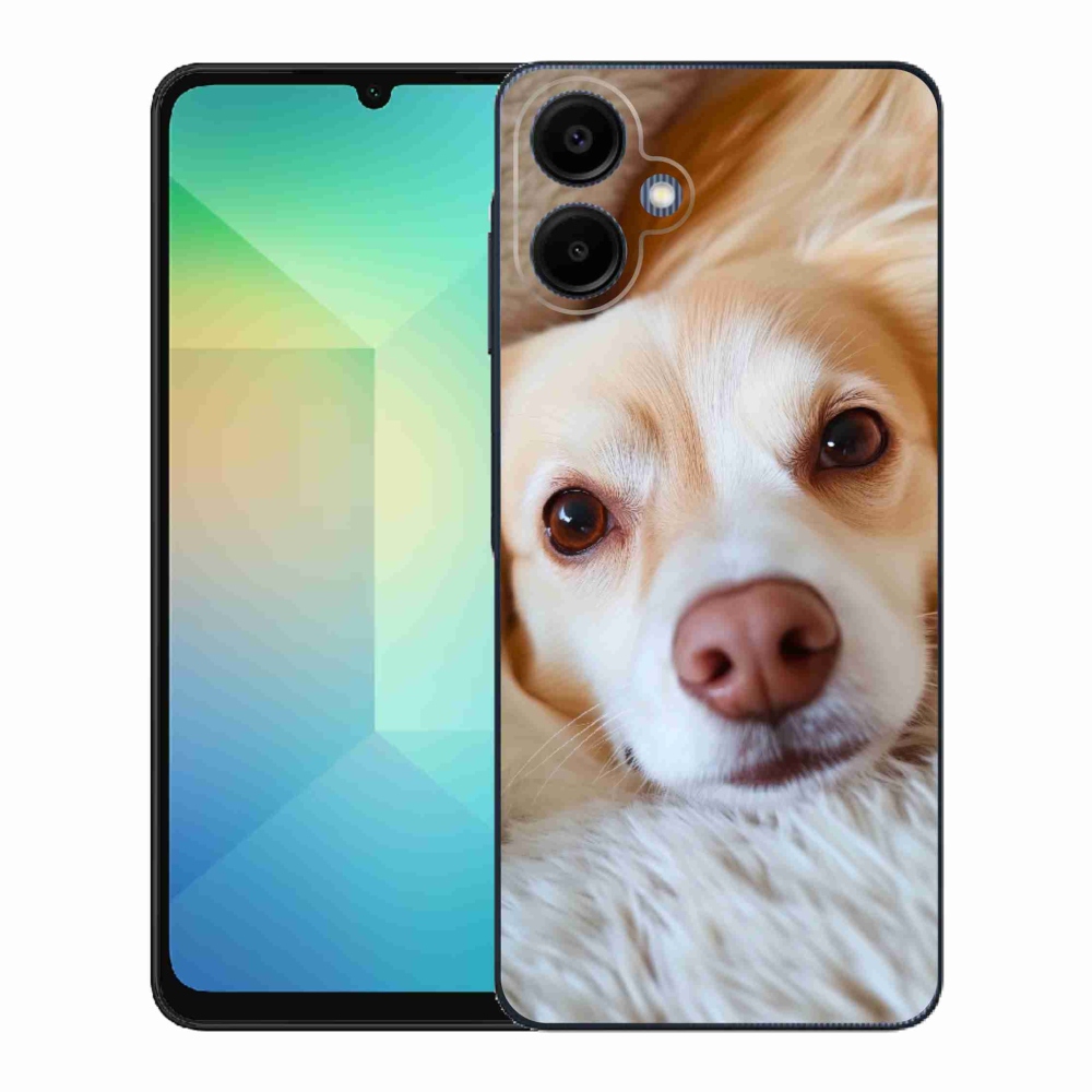 Gelový kryt mmCase na Samsung Galaxy A06 - Roztomilá čivava