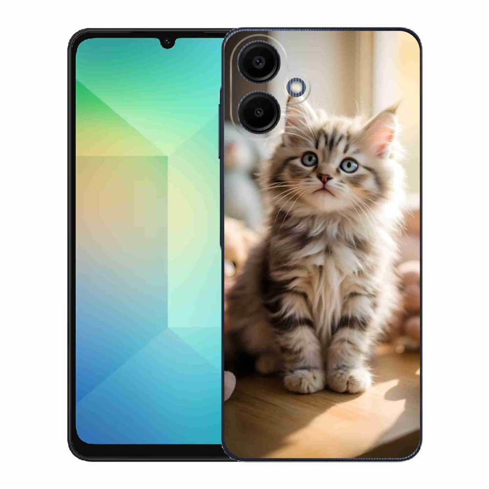 Gelový kryt mmCase na Samsung Galaxy A06 - roztomilé kotě 10