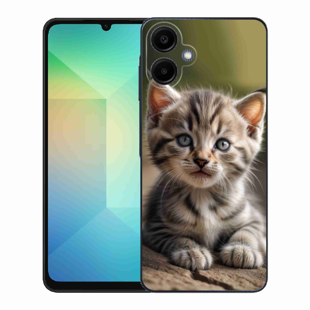 Gelový kryt mmCase na Samsung Galaxy A06 - roztomilé kotě 9