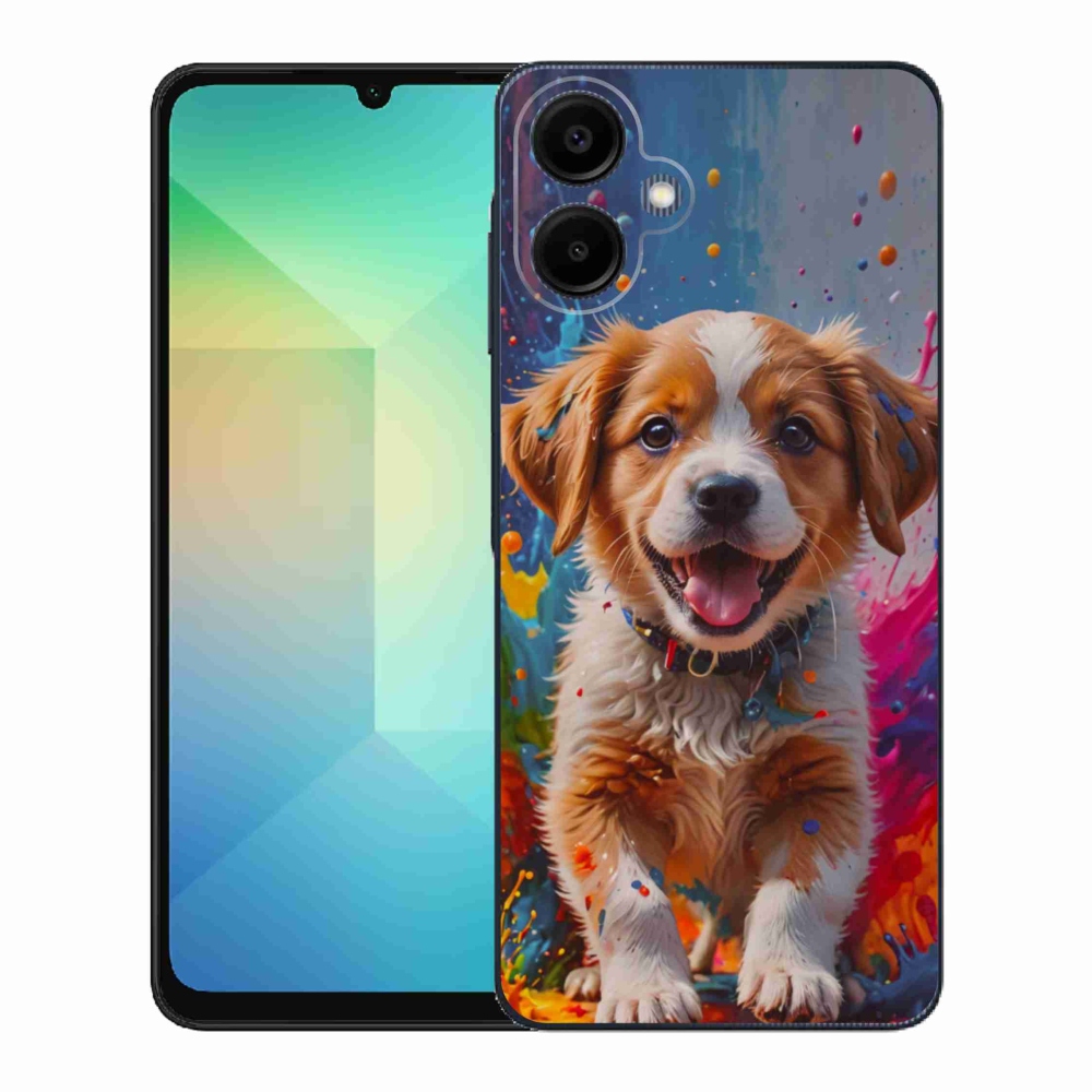 Gelový kryt mmCase na Samsung Galaxy A06 - roztomilé štěně 3