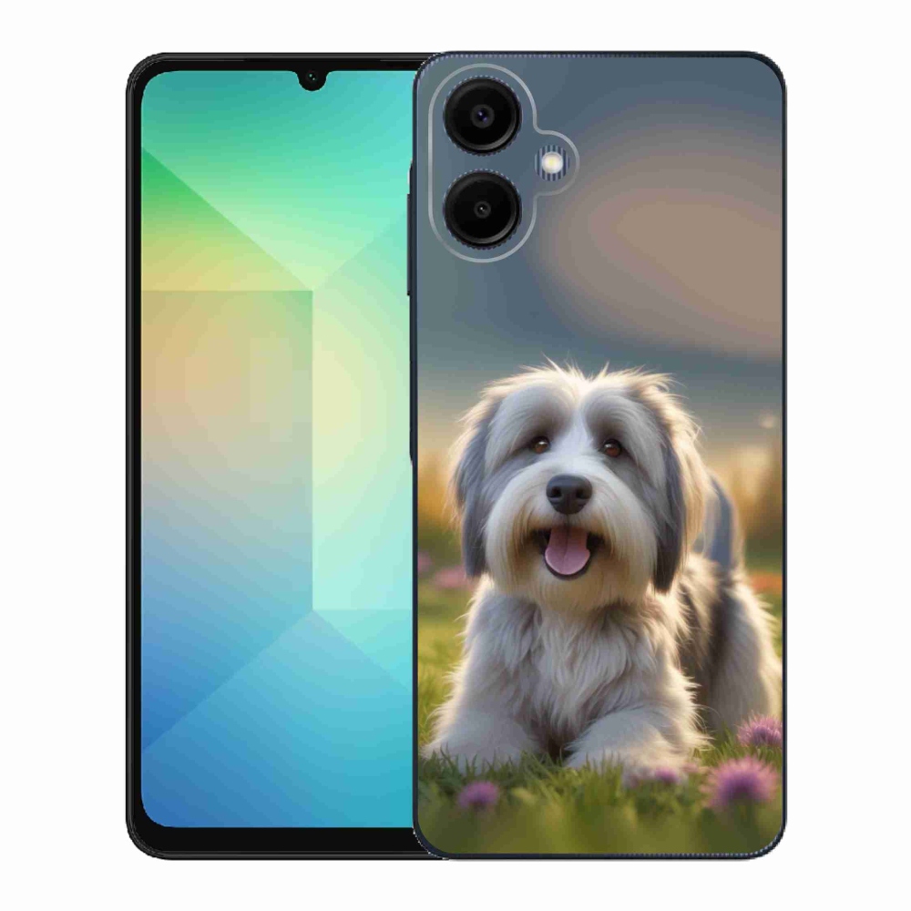 Gelový kryt mmCase na Samsung Galaxy A06 - roztomilý havanský psík