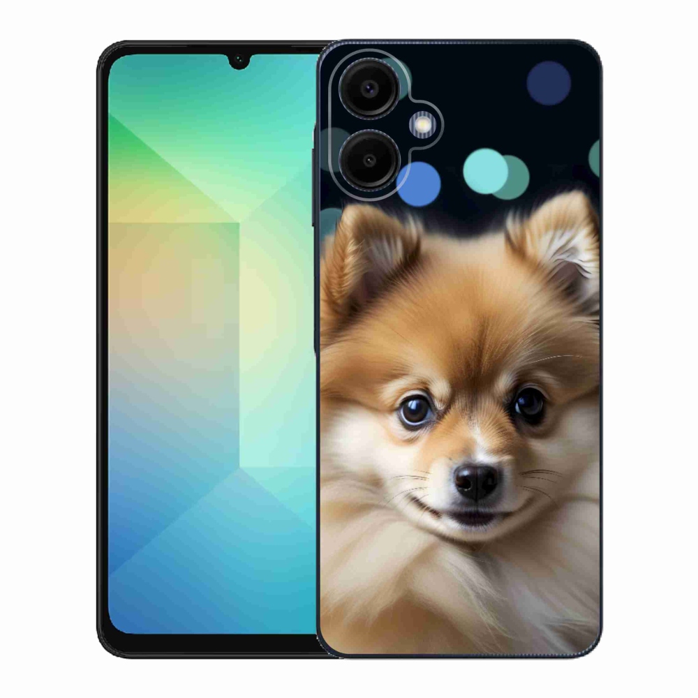 Gelový kryt mmCase na Samsung Galaxy A06 - roztomilý pomeranian
