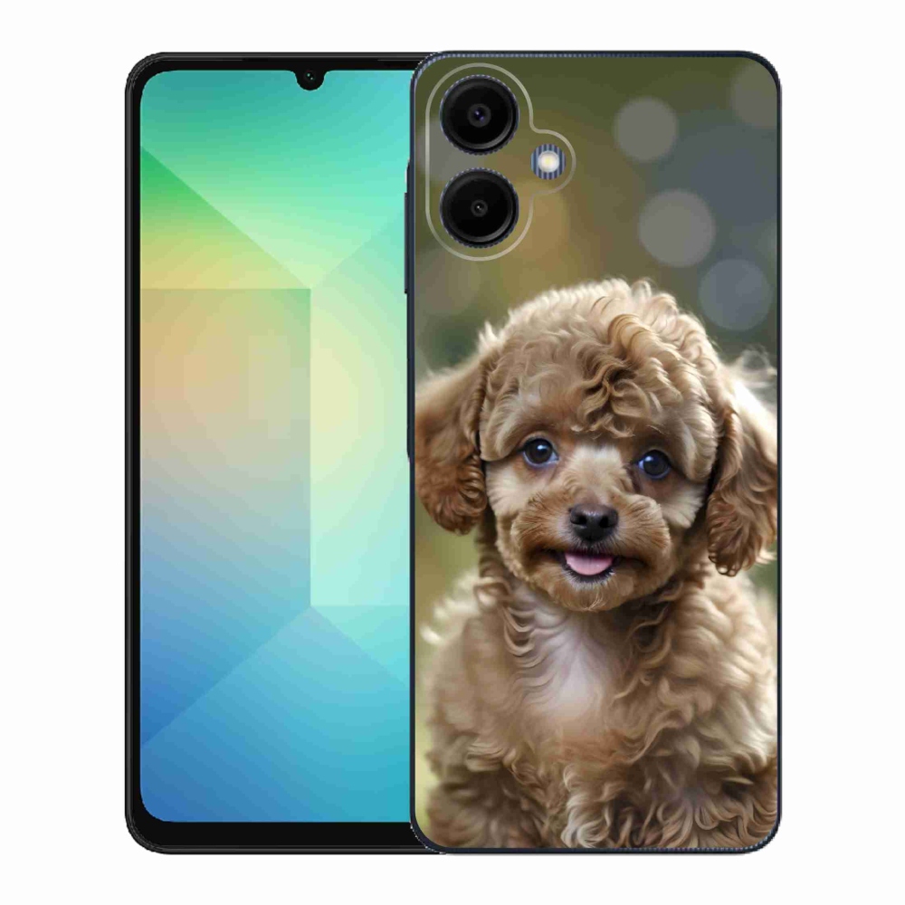 Gelový kryt mmCase na Samsung Galaxy A06 - roztomilý pudl