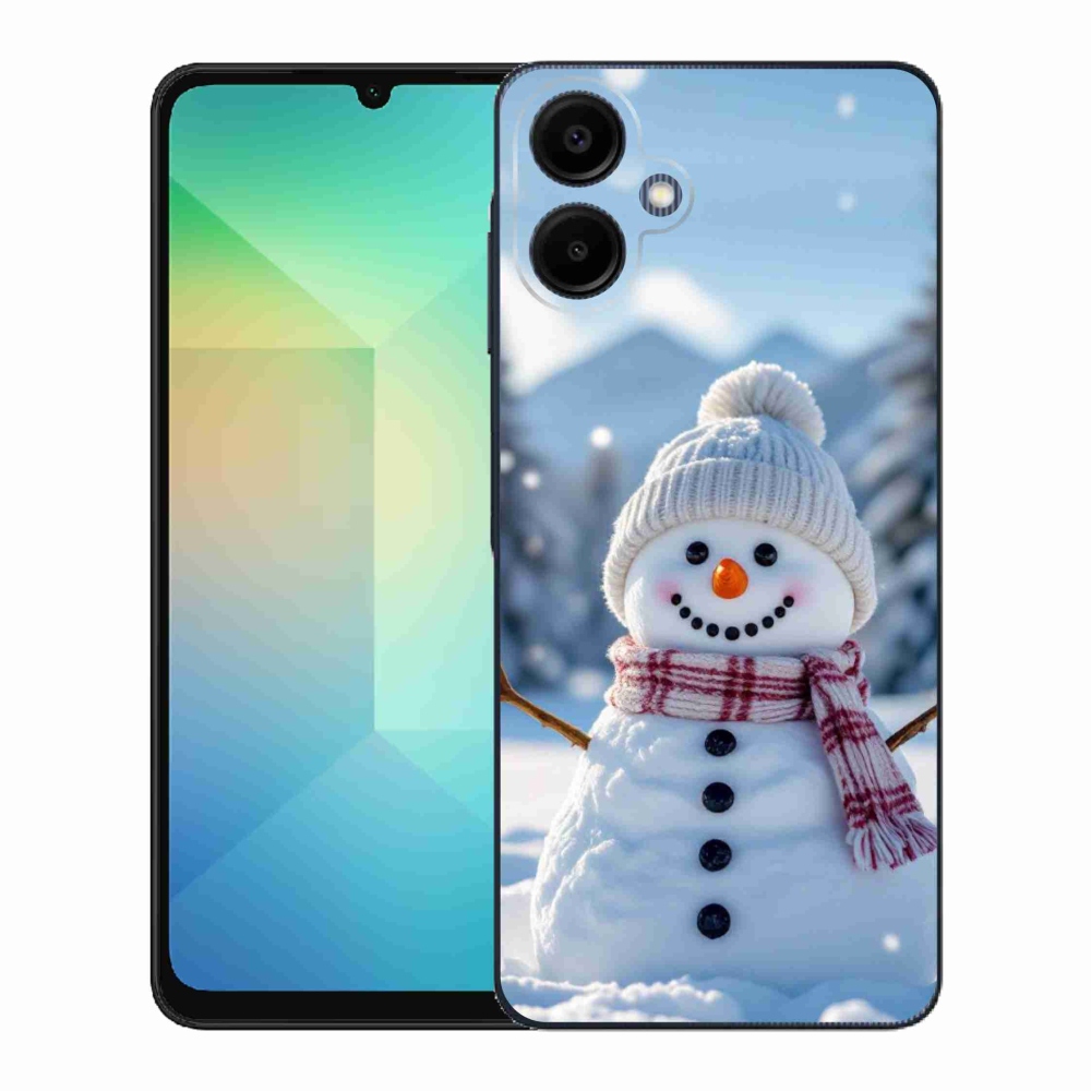 Gelový kryt mmCase na Samsung Galaxy A06 - sněhulák 3