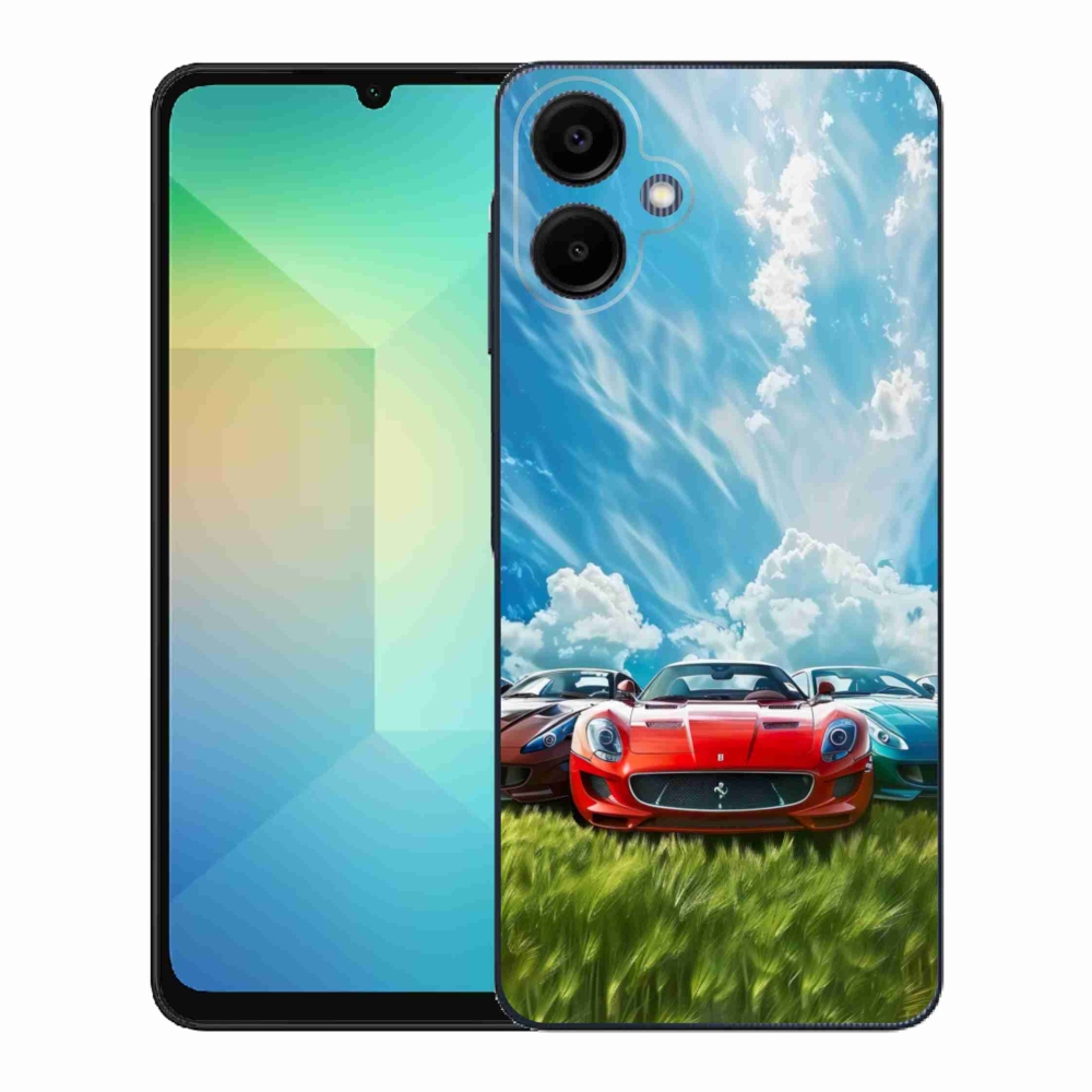 Gelový kryt mmCase na Samsung Galaxy A06 - sportovní vozy
