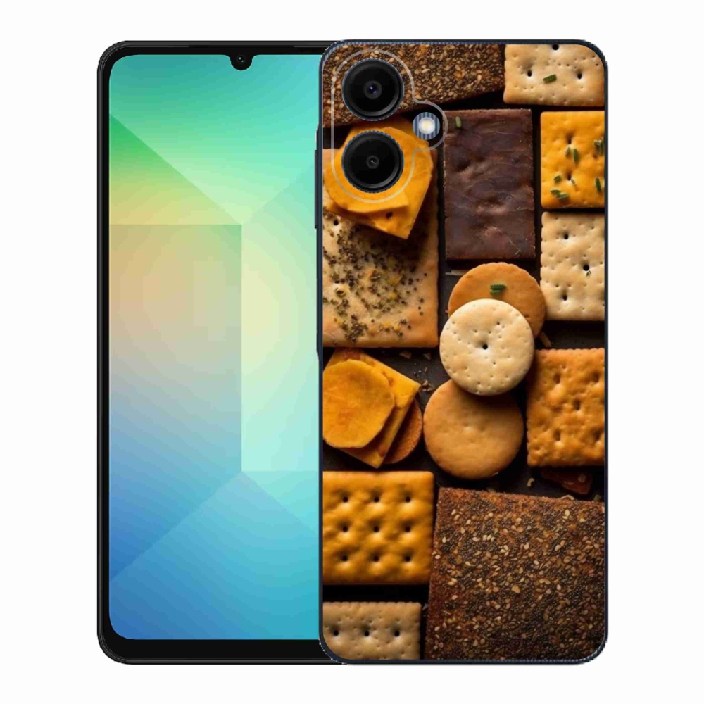 Gelový kryt mmCase na Samsung Galaxy A06 - sušenky