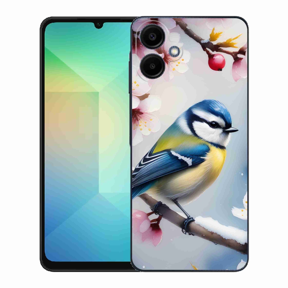Gelový kryt mmCase na Samsung Galaxy A06 - sýkorka
