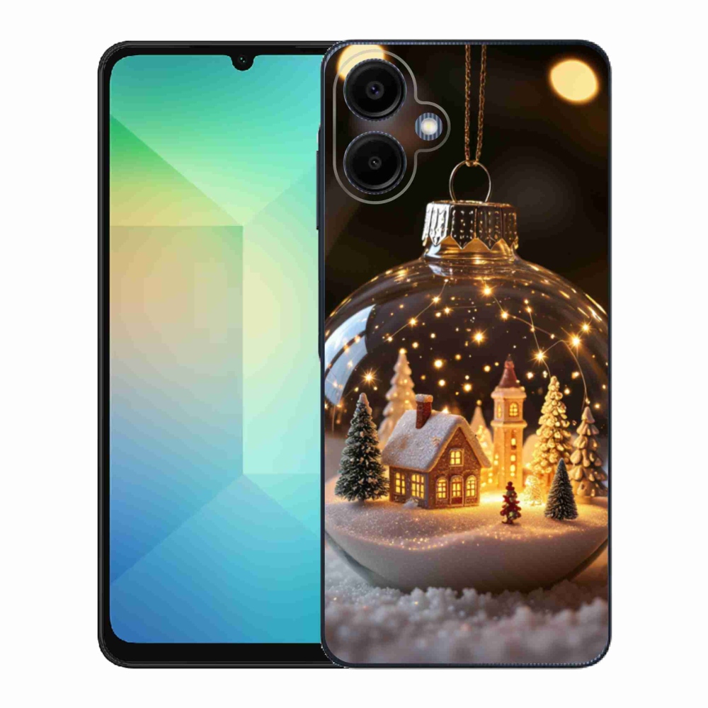 Gelový kryt mmCase na Samsung Galaxy A06 - vánoční koule 3