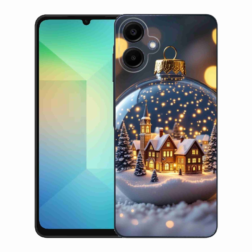 Gelový kryt mmCase na Samsung Galaxy A06 - vánoční koule 4
