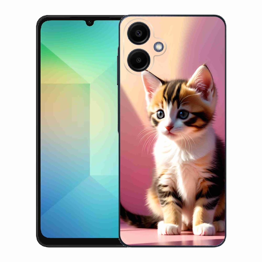 Gelový kryt mmCase na Samsung Galaxy A06 - zvědavé kotě 2