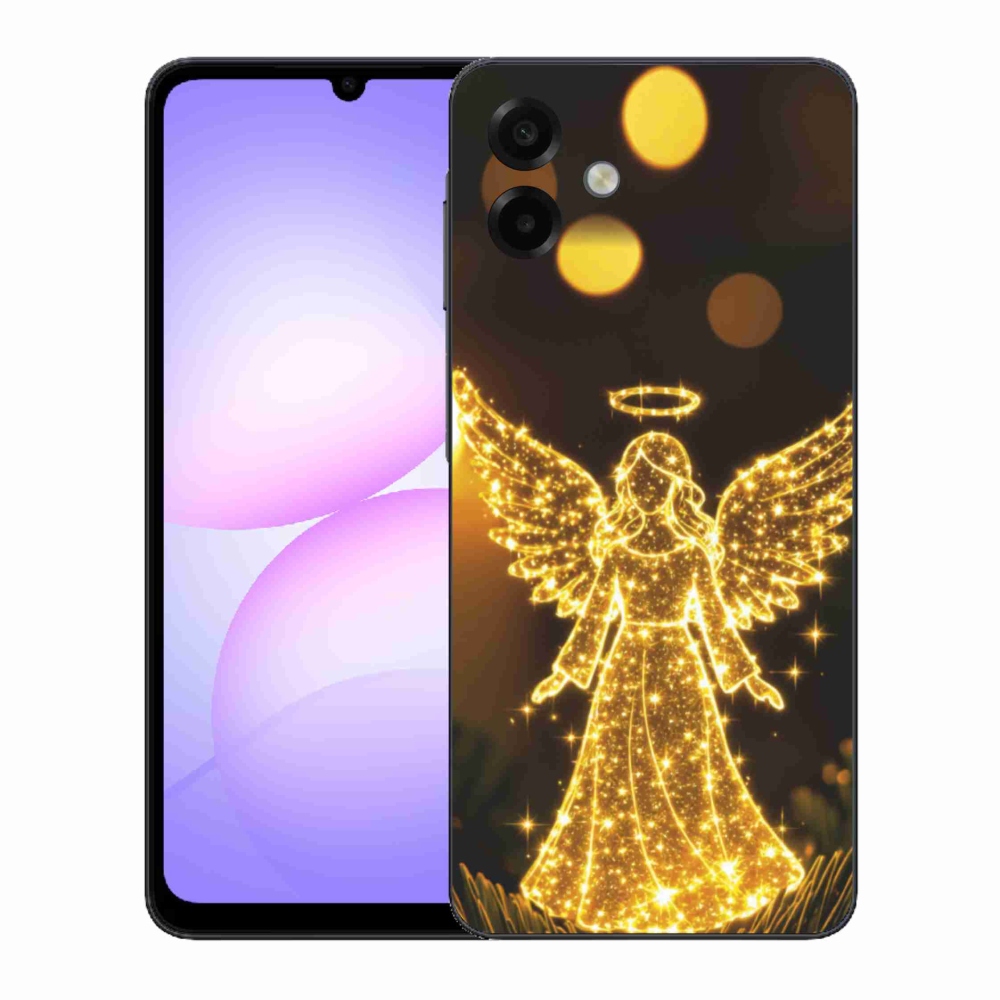 Gelový kryt mmCase na Samsung Galaxy A07 - anděl