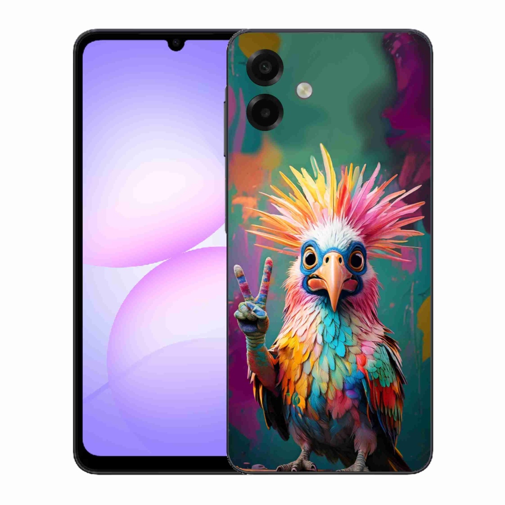 Gelový kryt mmCase na Samsung Galaxy A07 - barevný rebel