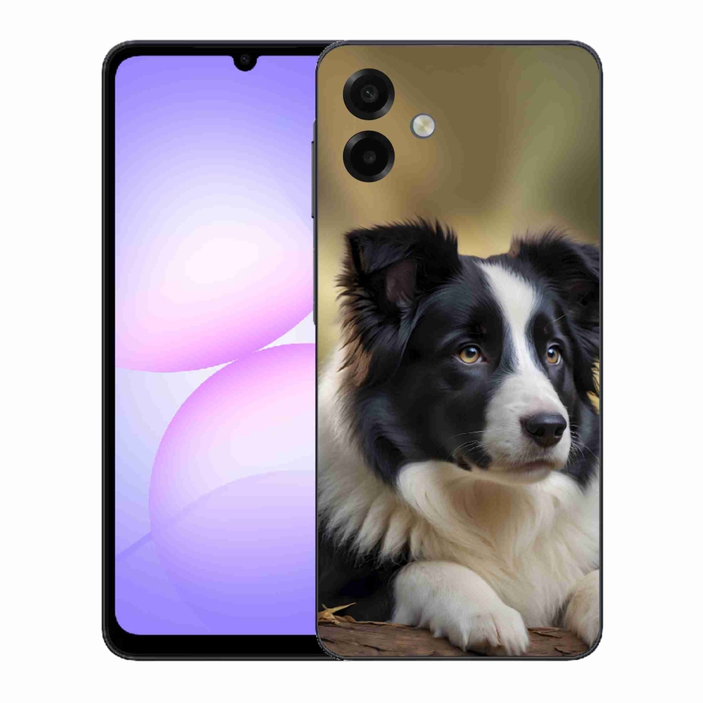 Gelový kryt mmCase na Samsung Galaxy A07 - border kolie 2