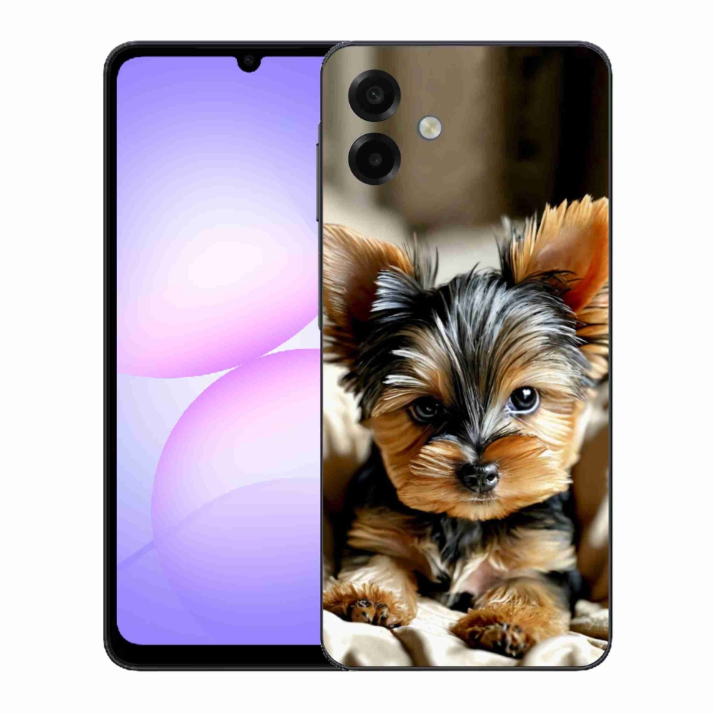 Gelový kryt mmCase na Samsung Galaxy A07 - jorkšír 11