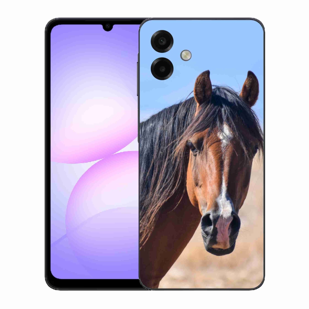 Gelový kryt mmCase na Samsung Galaxy A07 - klidný kůň