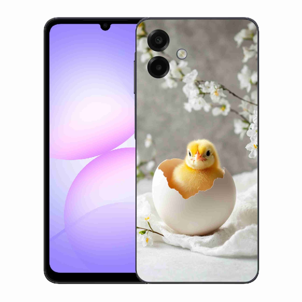 Gelový kryt mmCase na Samsung Galaxy A07 - kuřátko