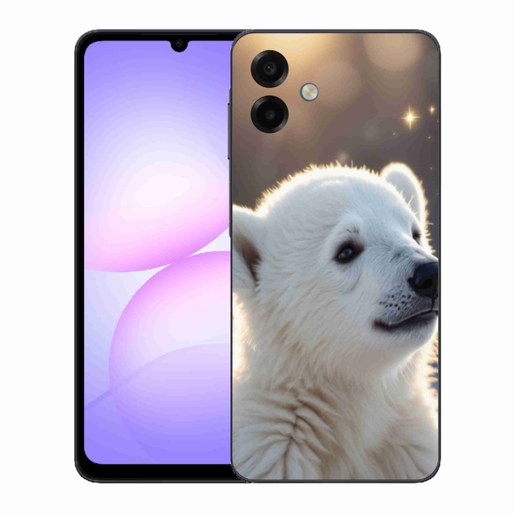 Gelový kryt mmCase na Samsung Galaxy A07 - lední medvěd