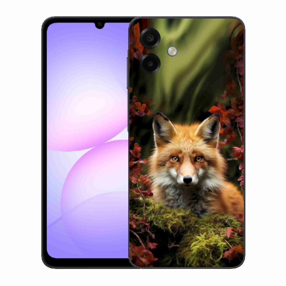 Gelový kryt mmCase na Samsung Galaxy A07 - liška v lese