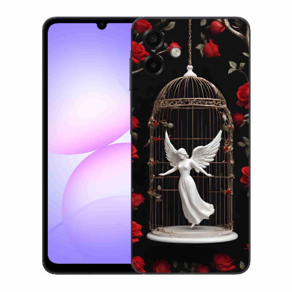 Gelový kryt mmCase na Samsung Galaxy A07 - uvězněný anděl