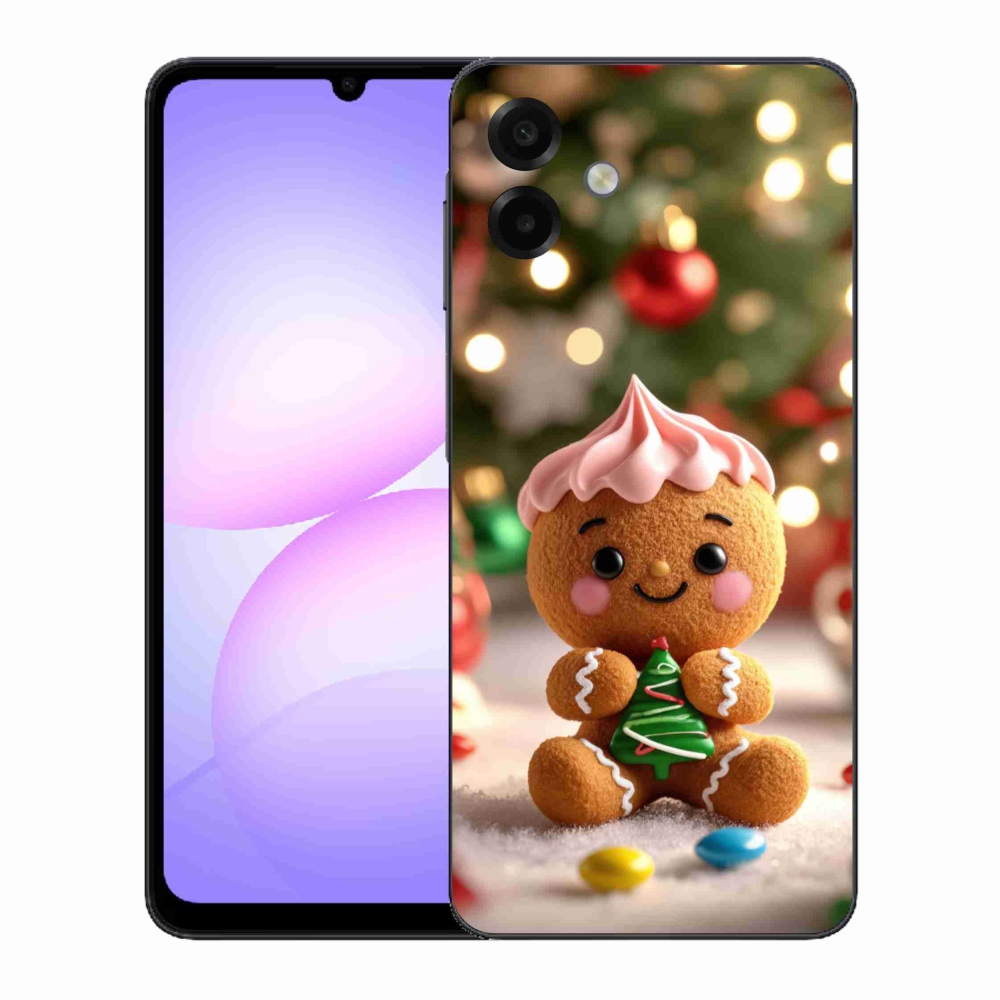 Gelový kryt mmCase na Samsung Galaxy A07 - perníček