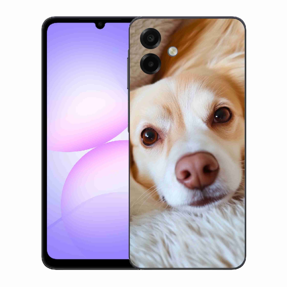 Gelový kryt mmCase na Samsung Galaxy A07 - Roztomilá čivava