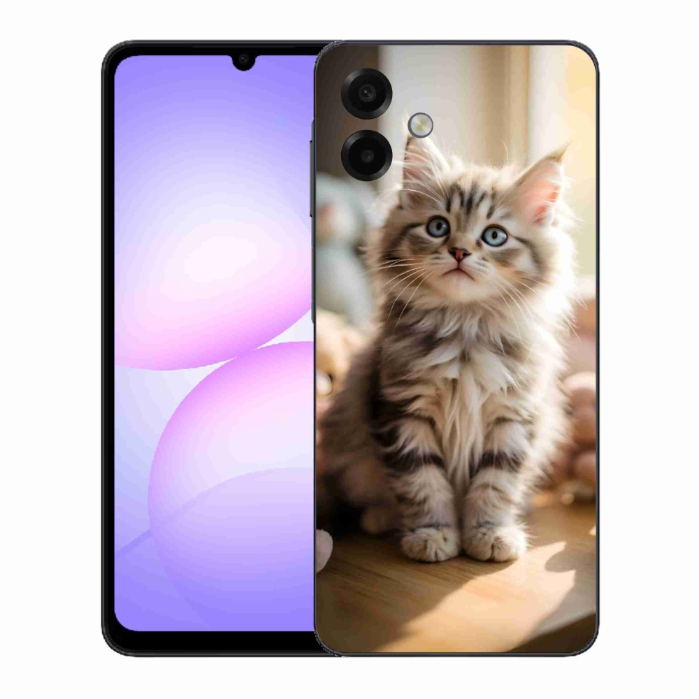 Gelový kryt mmCase na Samsung Galaxy A07 - roztomilé kotě 10