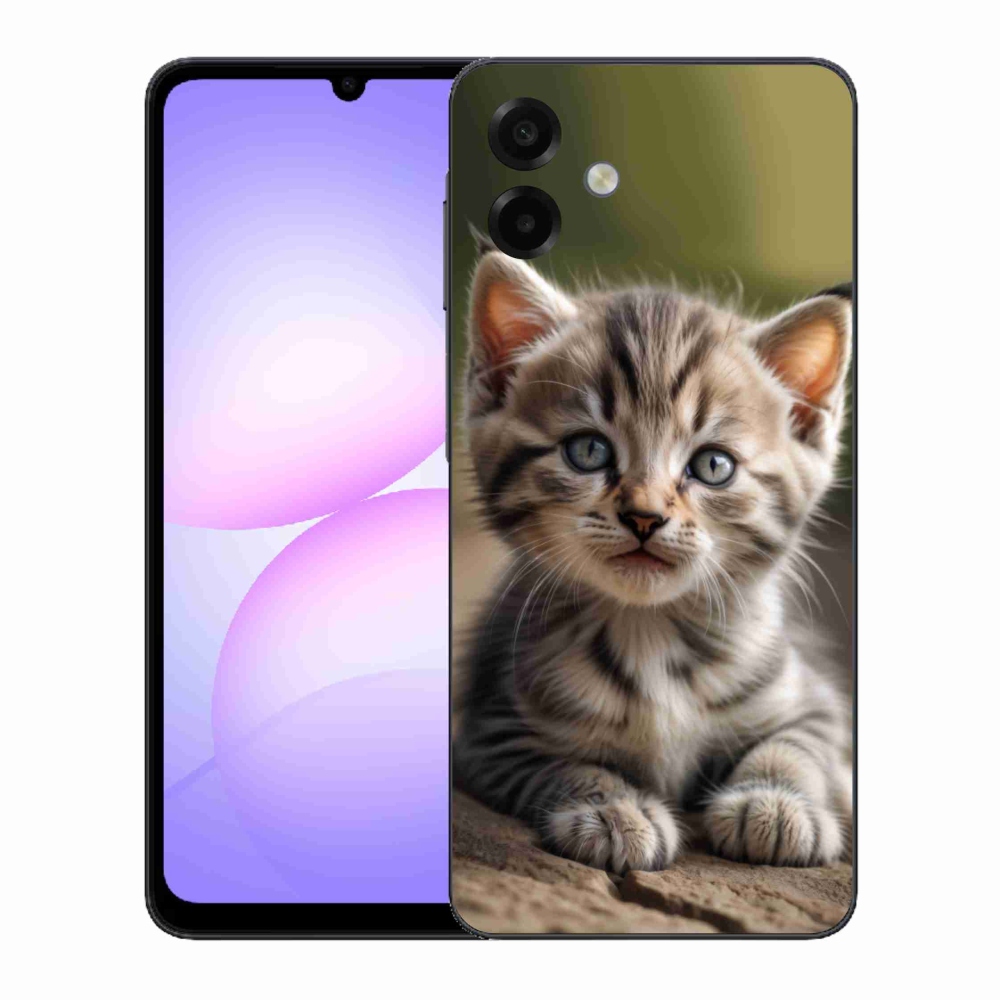 Gelový kryt mmCase na Samsung Galaxy A07 - roztomilé kotě 9