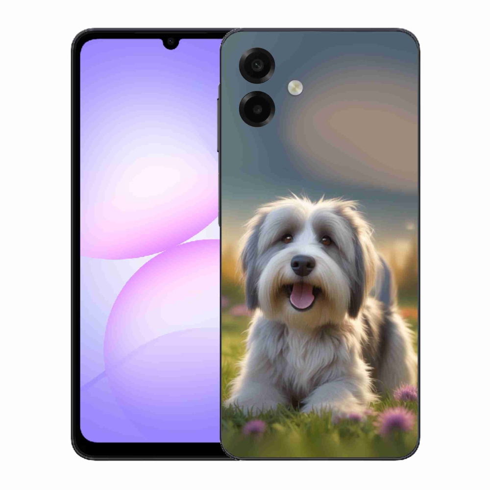 Gelový kryt mmCase na Samsung Galaxy A07 - roztomilý havanský psík