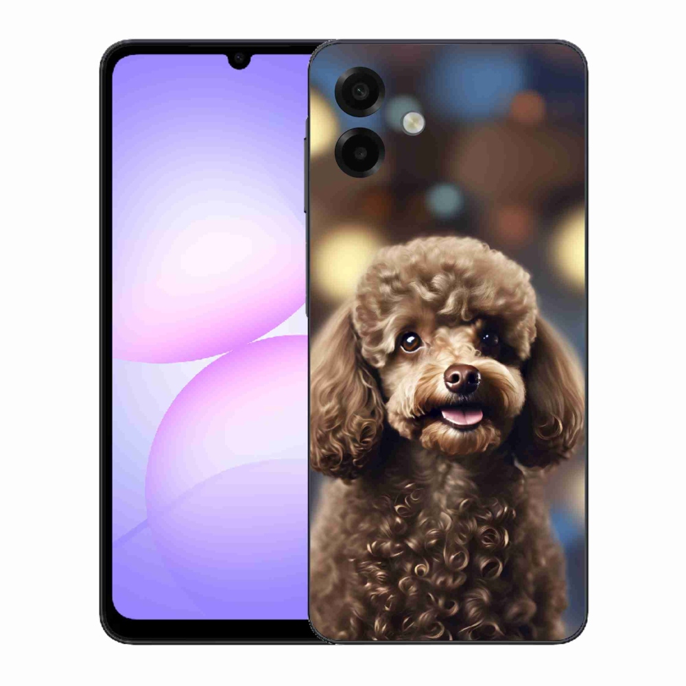 Gelový kryt mmCase na Samsung Galaxy A07 - roztomilý pudl