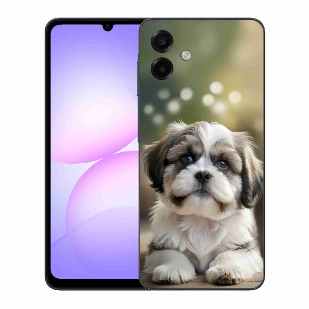 Gelový kryt mmCase na Samsung Galaxy A07 - roztomilý shih-tzu