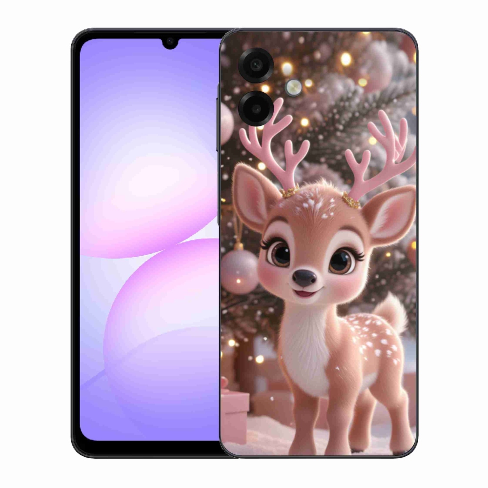 Gelový kryt mmCase na Samsung Galaxy A07 - roztomilý sob