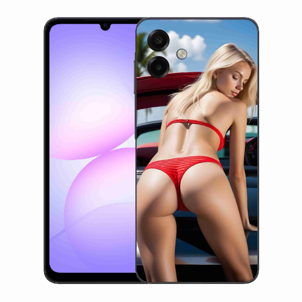Gelový kryt mmCase na Samsung Galaxy A07 - sexy žena 2