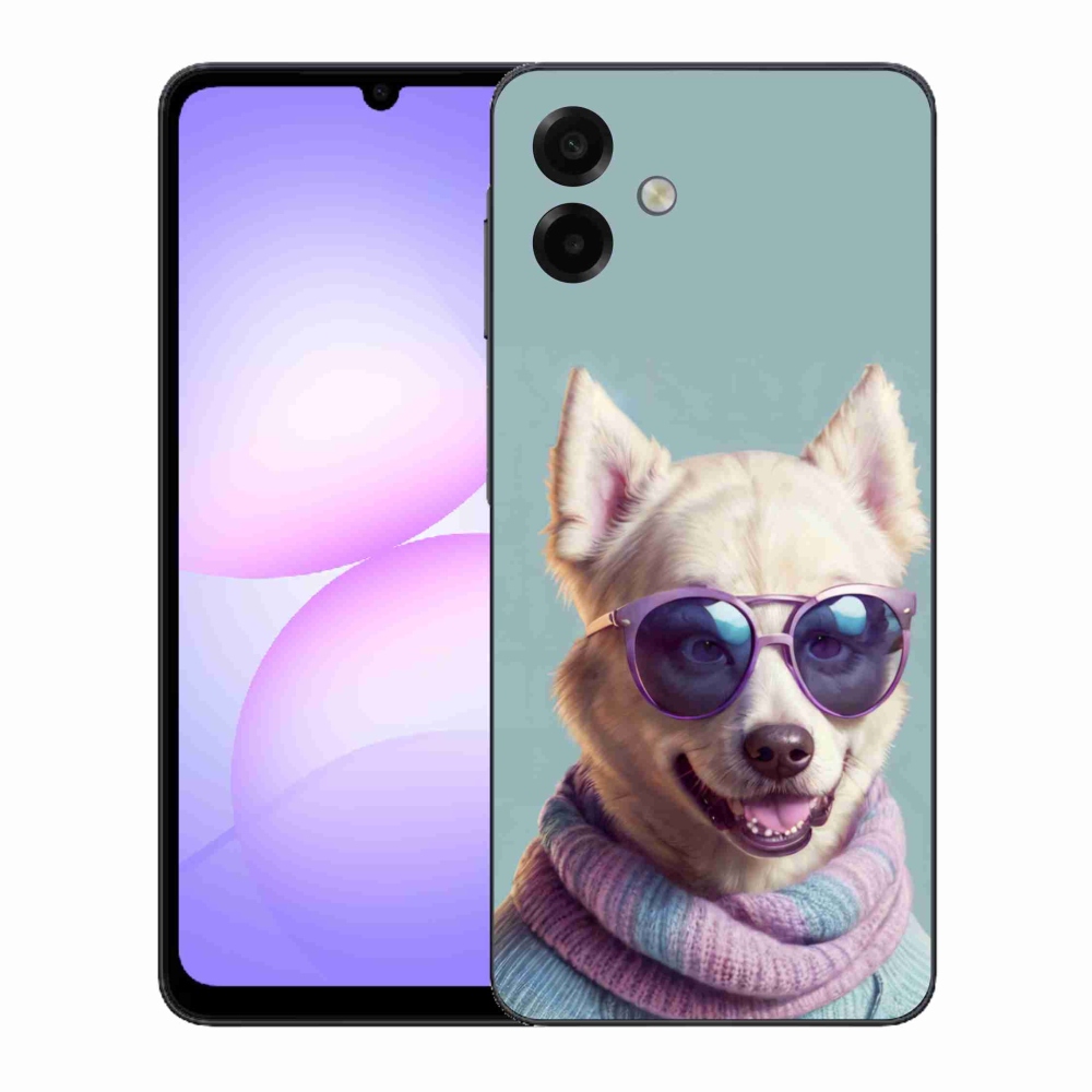 Gelový kryt mmCase na Samsung Galaxy A07 - stylový německý špic