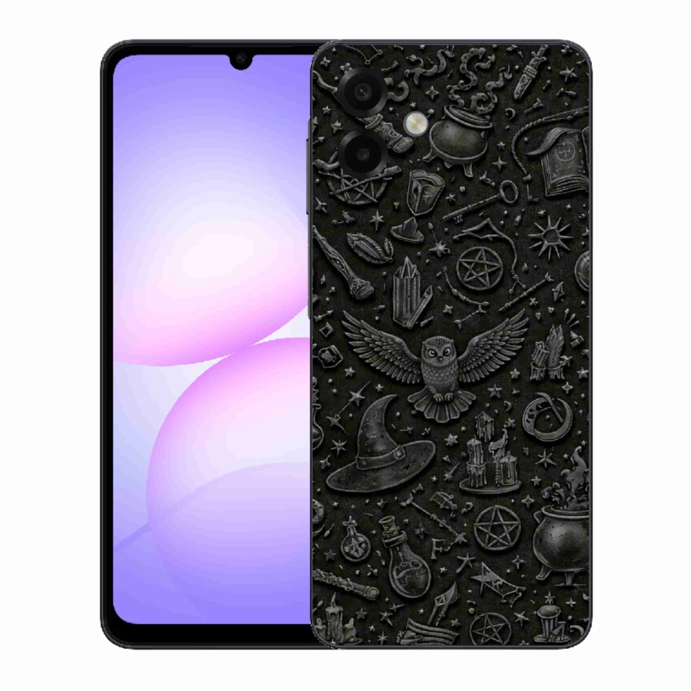 Gelový kryt mmCase na Samsung Galaxy A07 - tmavý magický svět