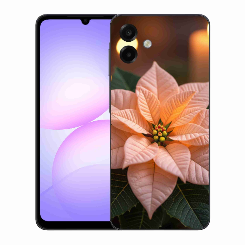 Gelový kryt mmCase na Samsung Galaxy A07 - vánoční hvězda