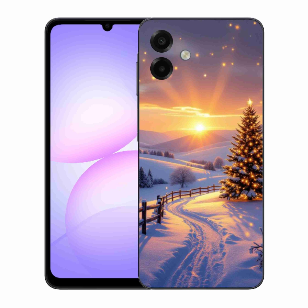 Gelový kryt mmCase na Samsung Galaxy A07 - zimní krajina