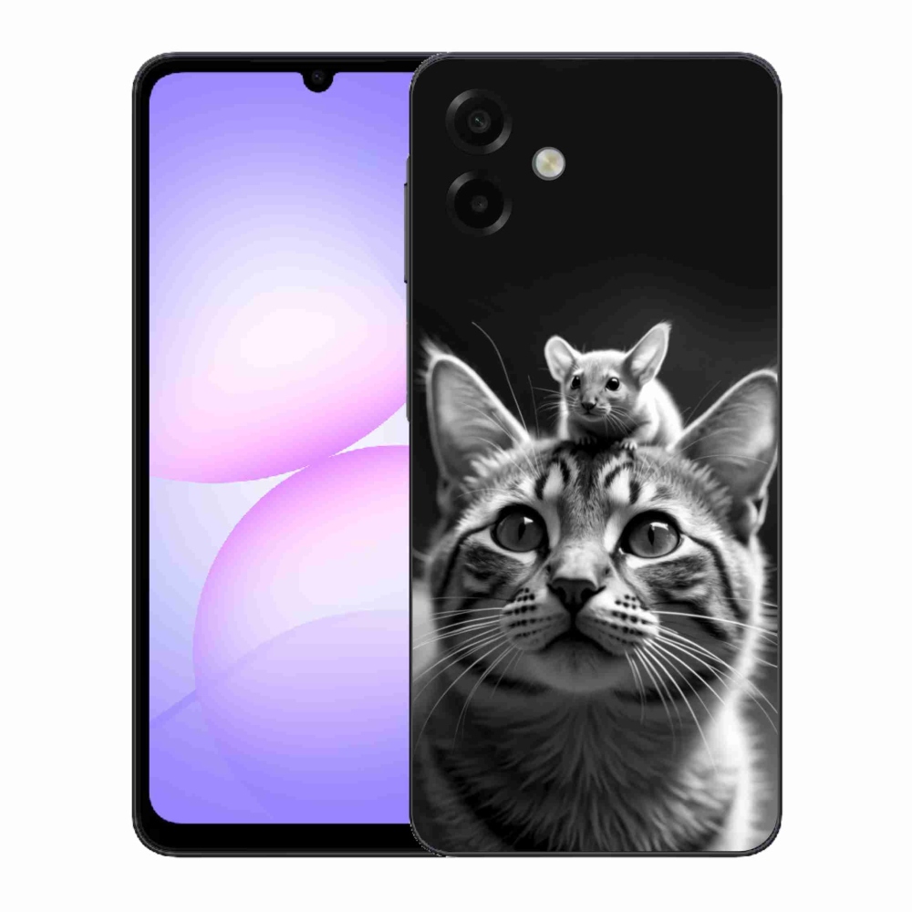 Gelový kryt mmCase na Samsung Galaxy A07 - zvířecí přátelství 2