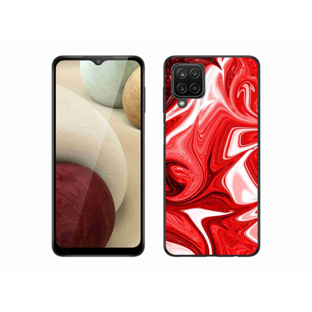Gelový kryt mmCase na Samsung Galaxy A12 - abstraktní motiv 43