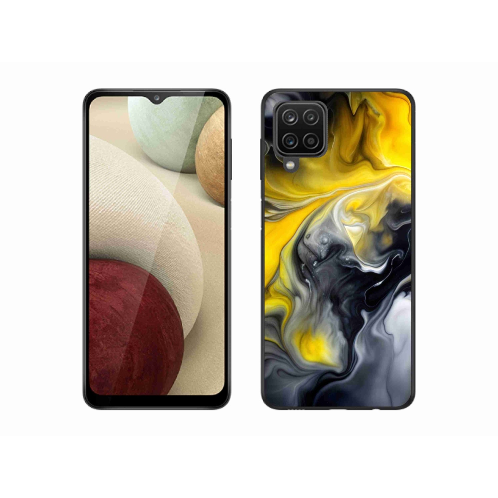 Gelový kryt mmCase na Samsung Galaxy A12 - abstraktní motiv 60