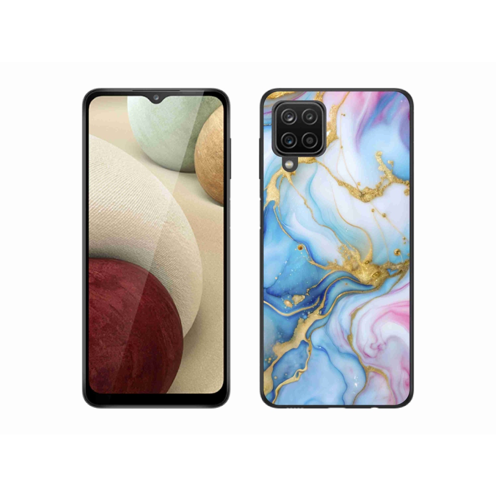 Gelový kryt mmCase na Samsung Galaxy A12 - abstraktní motiv 61