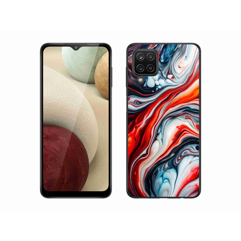 Gelový kryt mmCase na Samsung Galaxy A12 - abstraktní motiv 63