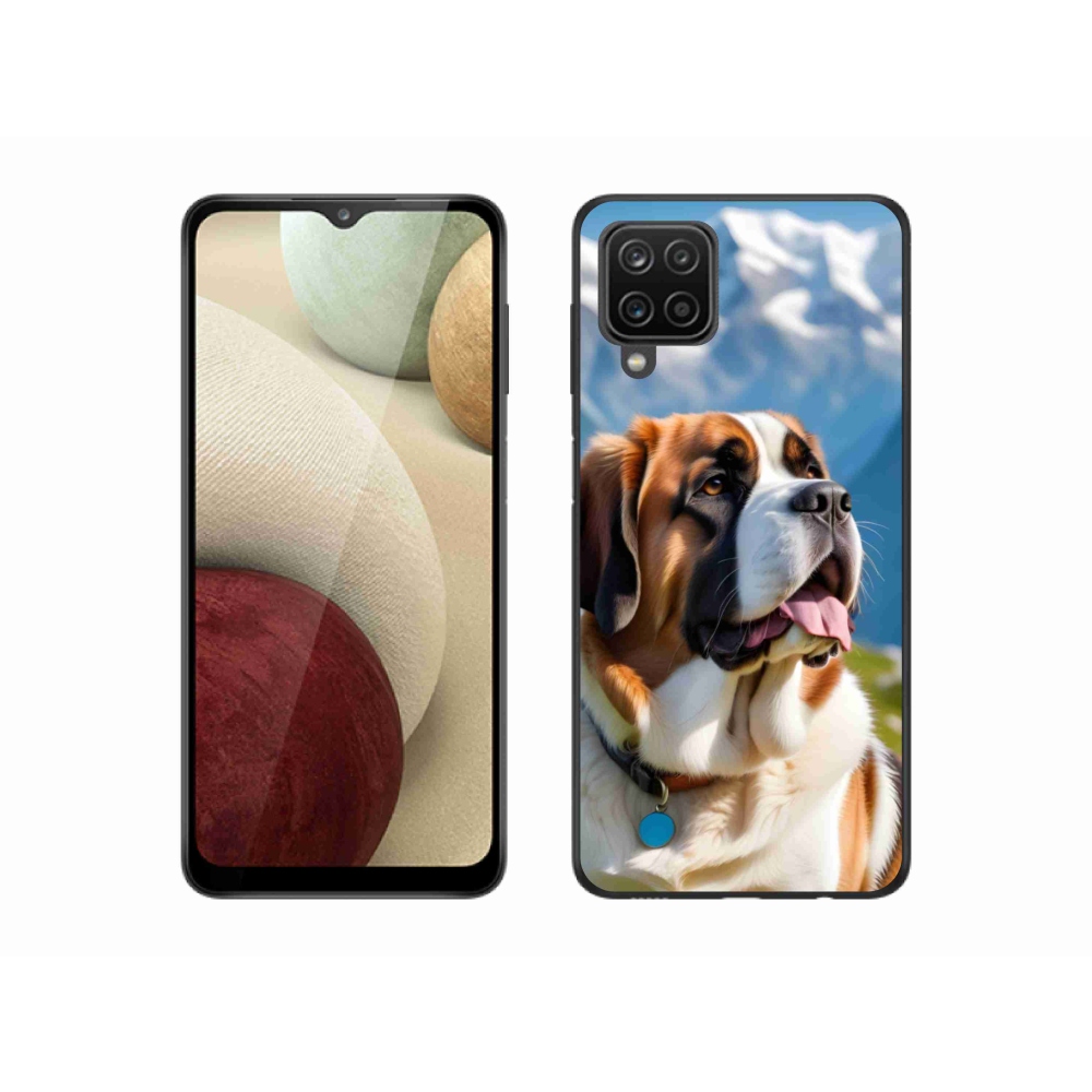 Gelový kryt mmCase na Samsung Galaxy A12 - bernardýn