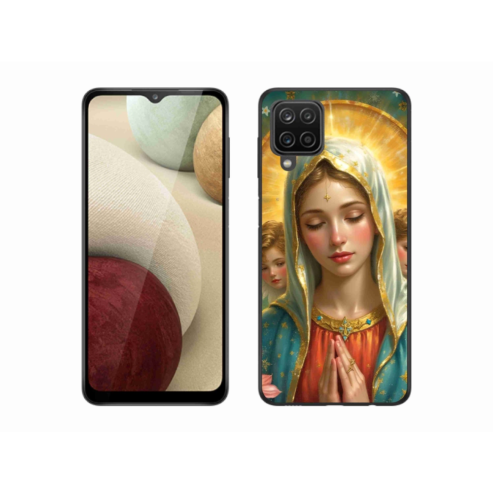 Gelový kryt mmCase na Samsung Galaxy A12 - náboženský motiv 3