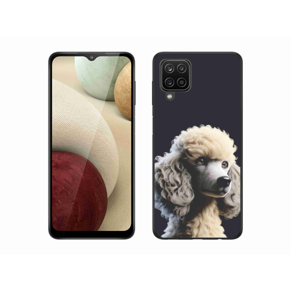 Gelový kryt mmCase na Samsung Galaxy A12 - pudl