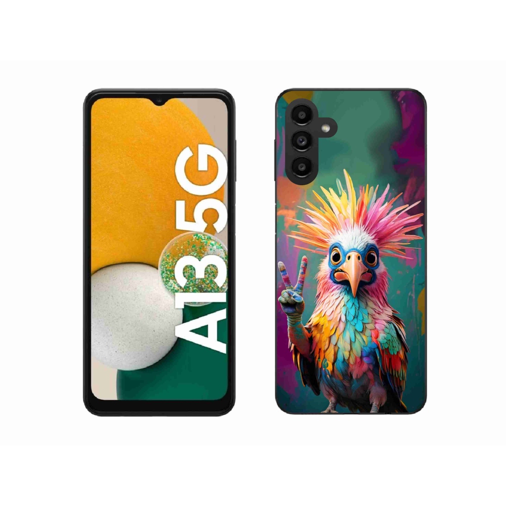Gelový kryt mmCase na Samsung Galaxy A13 5G - barevný rebel