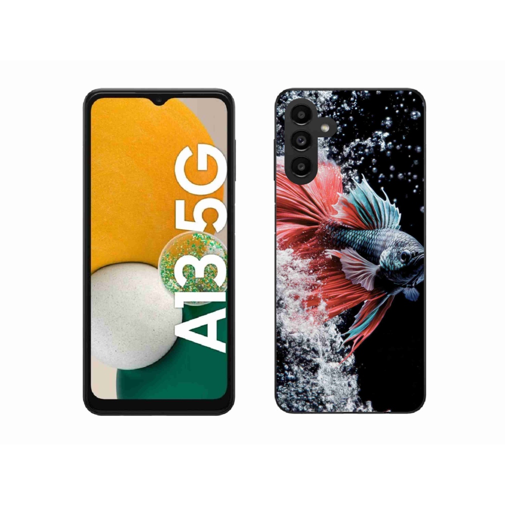 Gelový kryt mmCase na Samsung Galaxy A13 5G - bojovnice pestrá