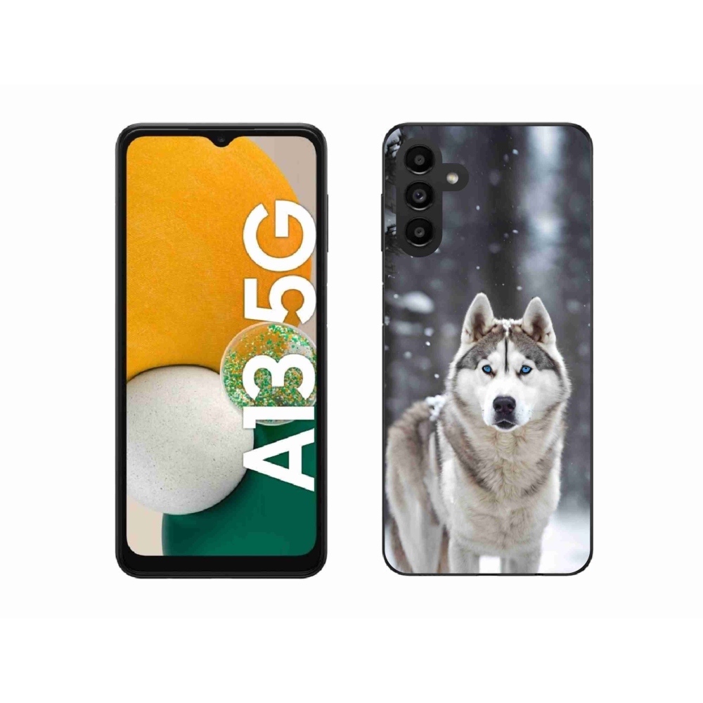 Gelový kryt mmCase na Samsung Galaxy A13 5G - husky 2