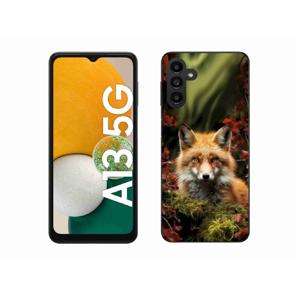 Gelový kryt mmCase na Samsung Galaxy A13 5G - liška v lese